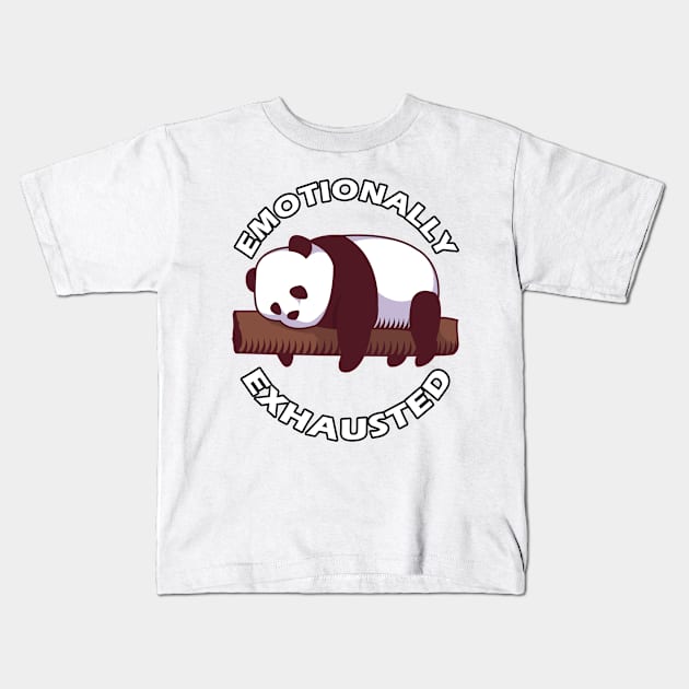 Emotionally Exhausted Kids T-Shirt by Photomisak72